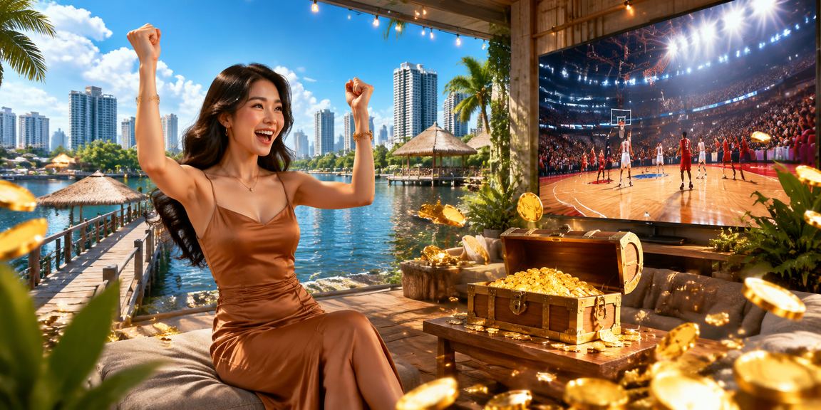 Người dùng tại TP. Hồ Chí Minh theo dõi cược bóng rổ và kiểm tra voucher qua điện thoại bên ly cà phê